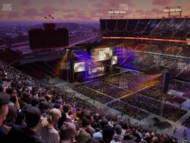 Nissan Stadium - Section Upper 330 Seat View