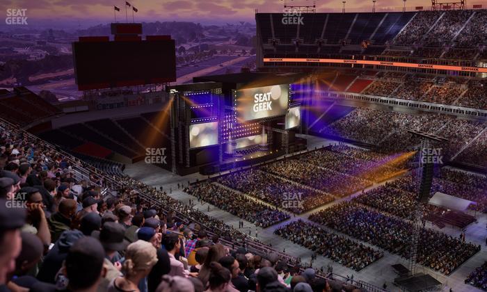 Nissan Stadium - Section Upper 330 Seat View