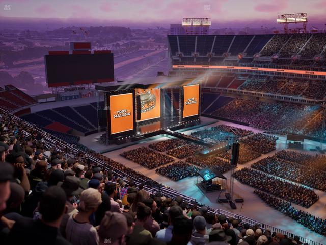 Nissan Stadium - Section Upper 330 Seat View