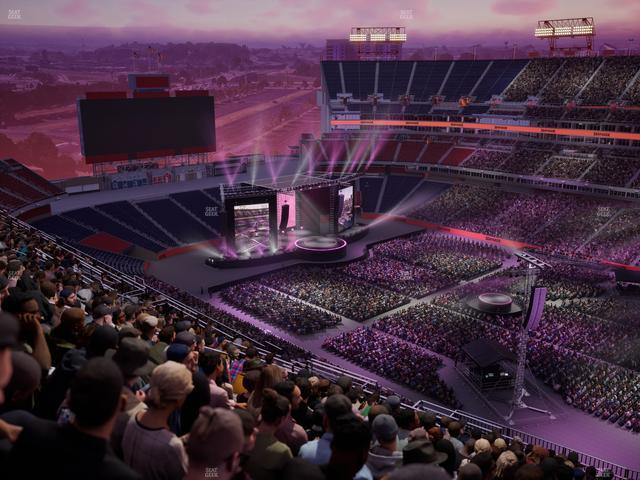 Nissan Stadium - Section Upper 330 Seat View