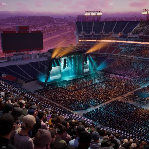 Nissan Stadium - Section Upper 330 Seat View