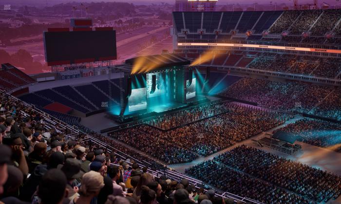 Nissan Stadium - Section Upper 330 Seat View