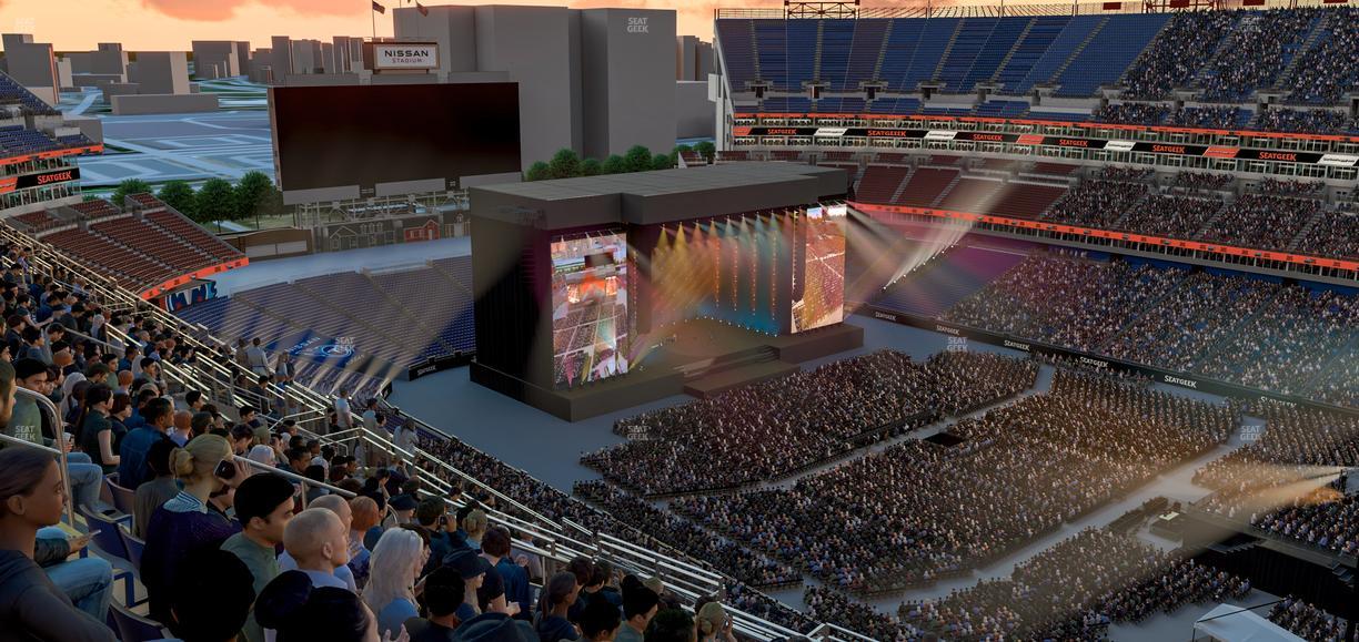 Nissan Stadium - Section Upper 330 Seat View