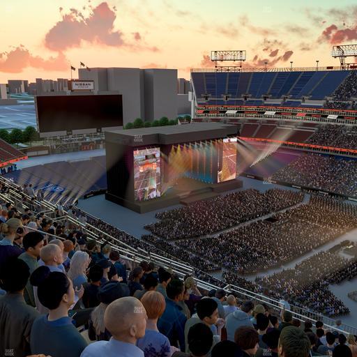 Nissan Stadium - Section Upper 330 Seat View