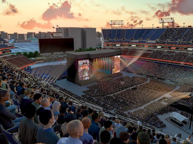 Nissan Stadium - Section Upper 330 Seat View
