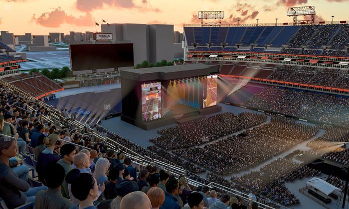 Nissan Stadium - Section Upper 330 Seat View