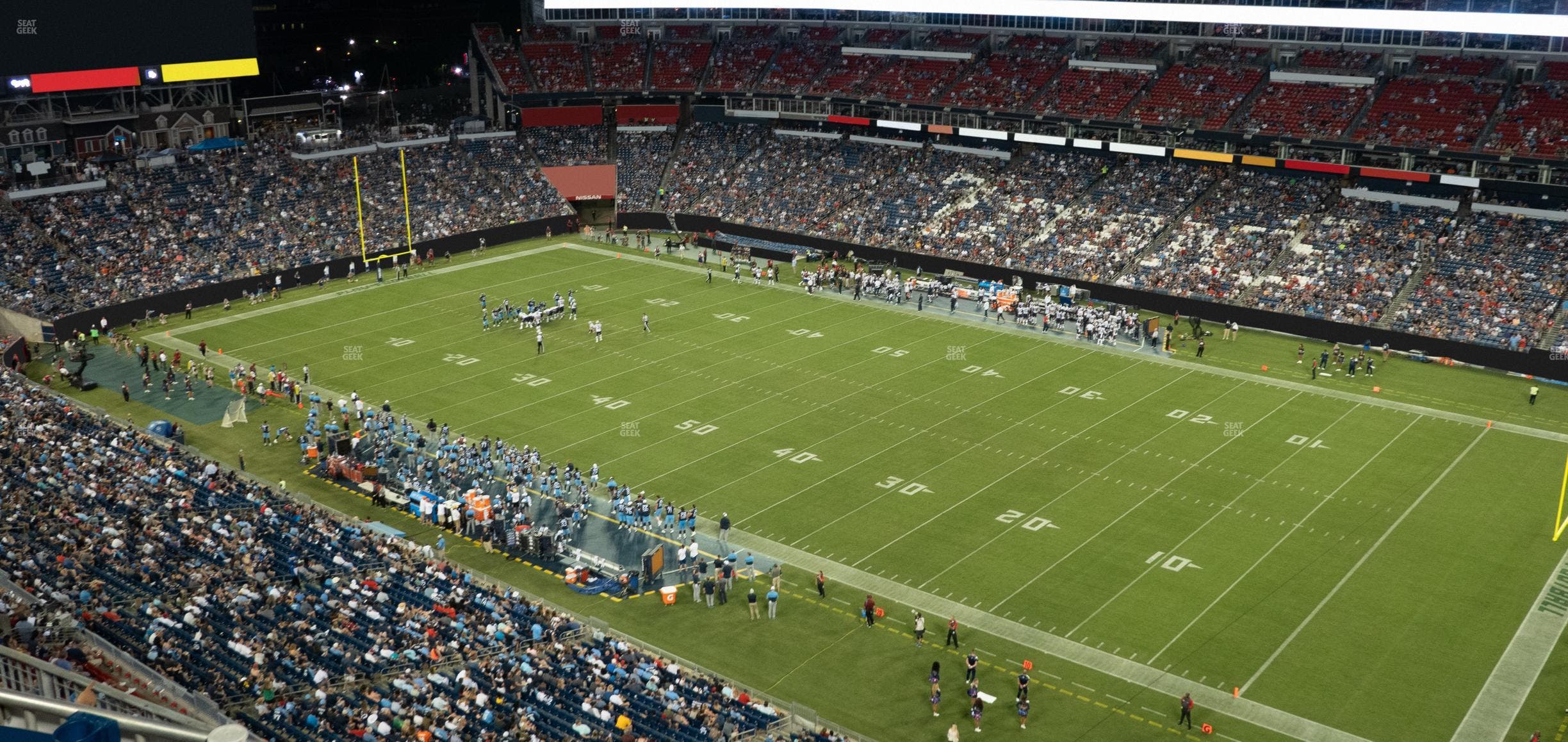 Nissan Stadium - Section Upper 330 Seat View