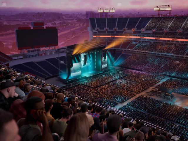 Nissan Stadium - Section Upper 331 Seat View