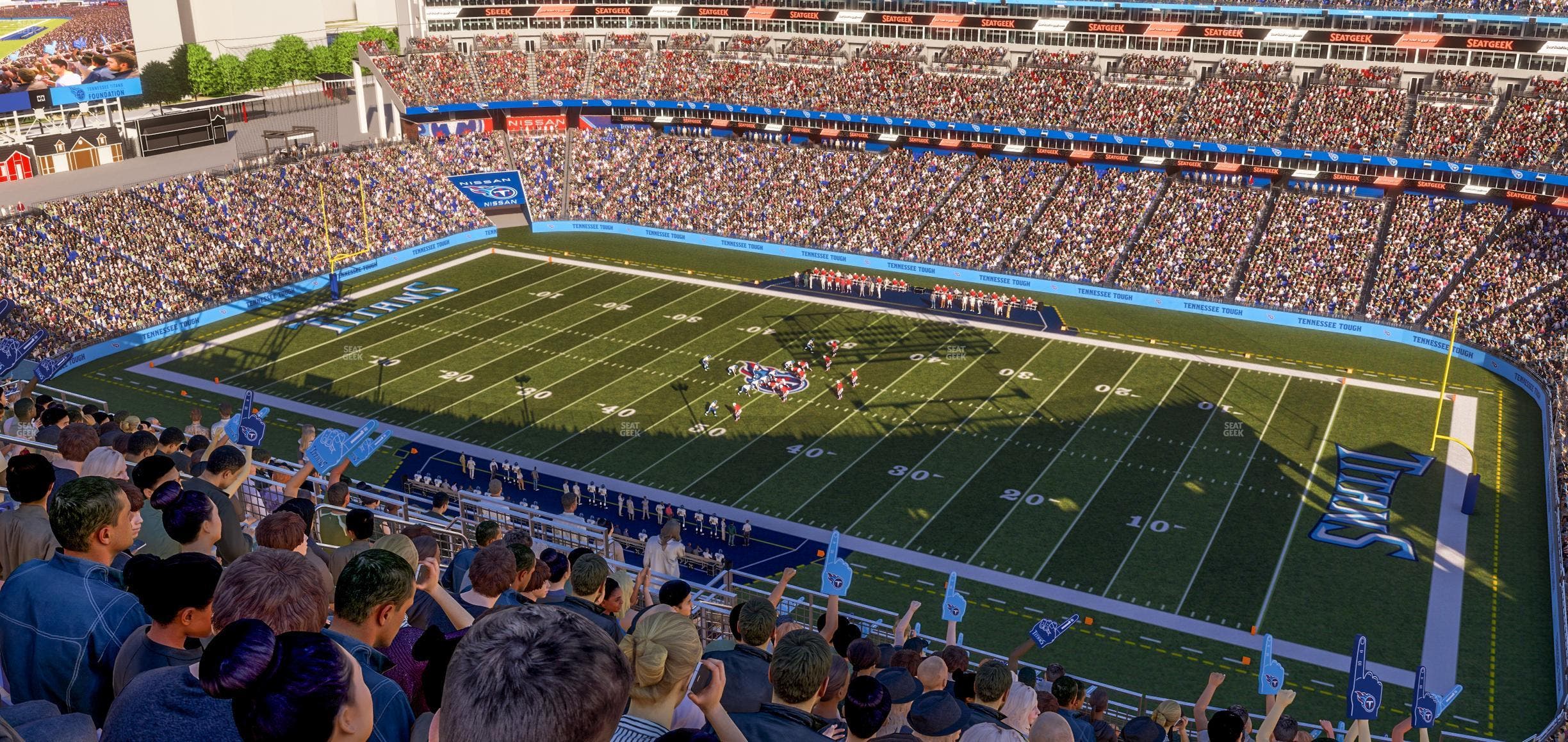 Nissan Stadium - Section Upper 331 Seat View