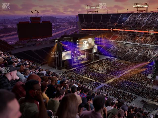 Nissan Stadium - Section Upper 331 Seat View