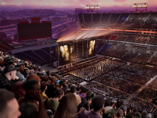 Nissan Stadium - Section Upper 331 Seat View