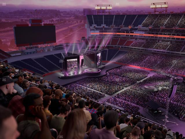 Nissan Stadium - Section Upper 331 Seat View