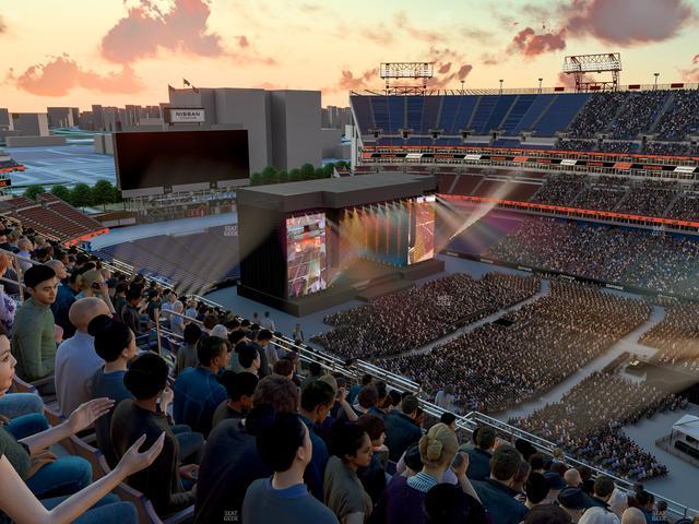 Nissan Stadium - Section Upper 331 Seat View