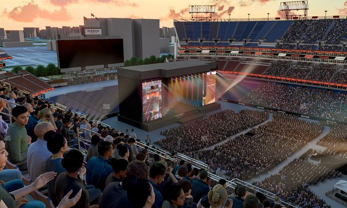 Nissan Stadium - Section Upper 331 Seat View
