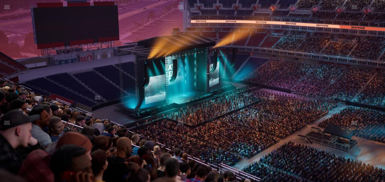 Nissan Stadium - Section Upper 331 Seat View