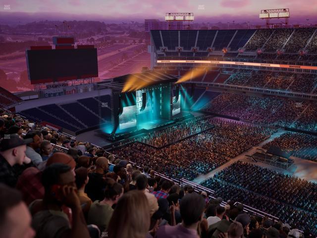 Nissan Stadium - Section Upper 331 Seat View