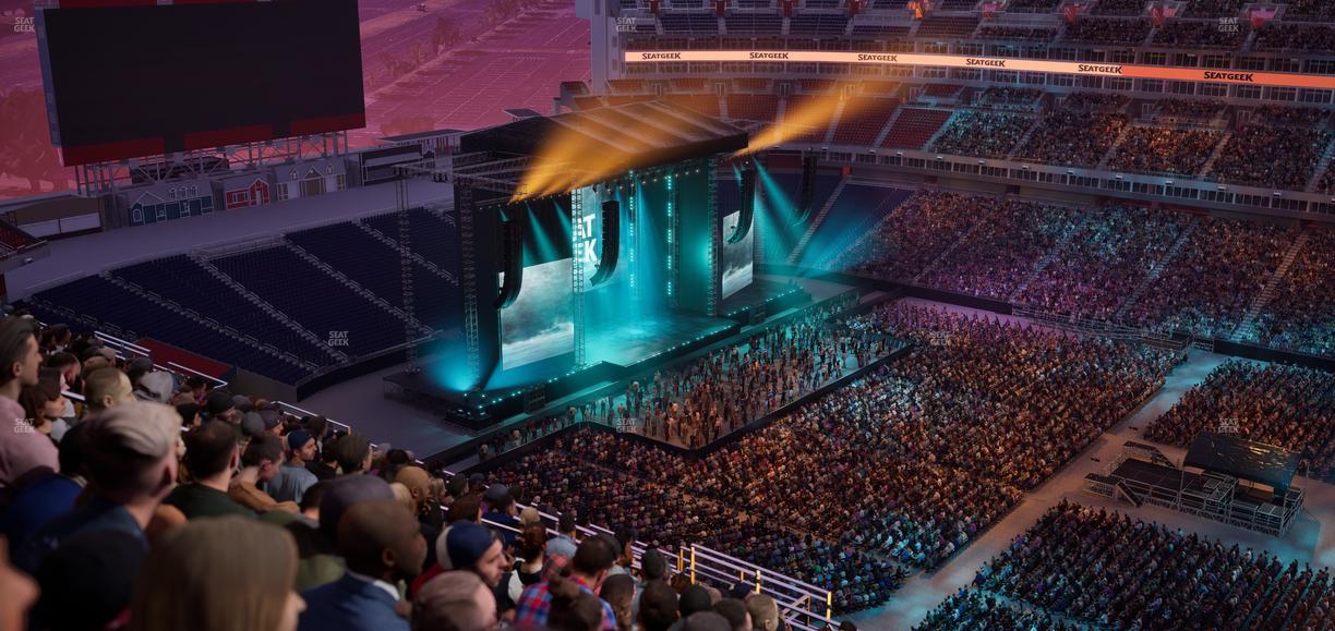 Nissan Stadium - Section Upper 332 Seat View