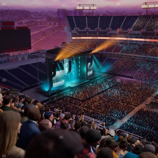 Nissan Stadium - Section Upper 332 Seat View