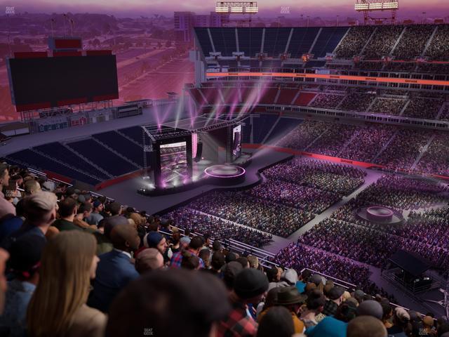 Nissan Stadium - Section Upper 332 Seat View