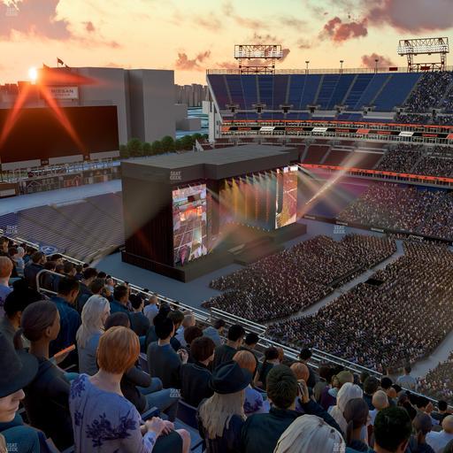 Nissan Stadium - Section Upper 332 Seat View