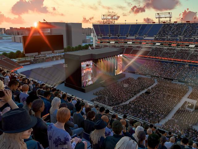 Nissan Stadium - Section Upper 332 Seat View