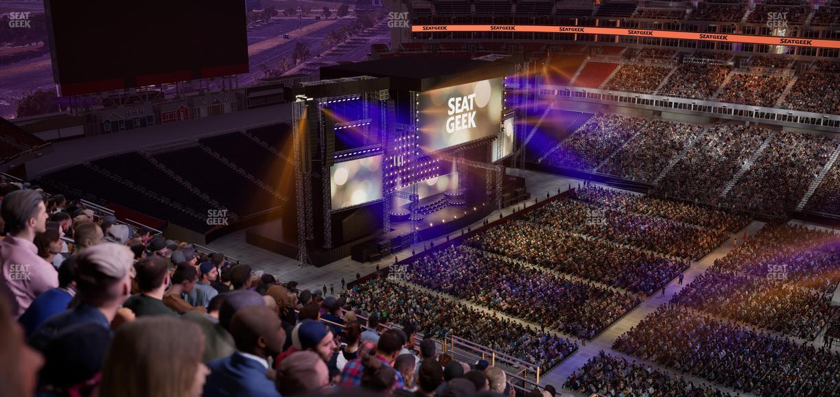 Nissan Stadium - Section Upper 332 Seat View