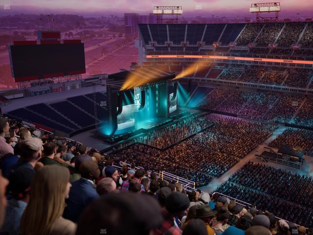 Nissan Stadium - Section Upper 332 Seat View