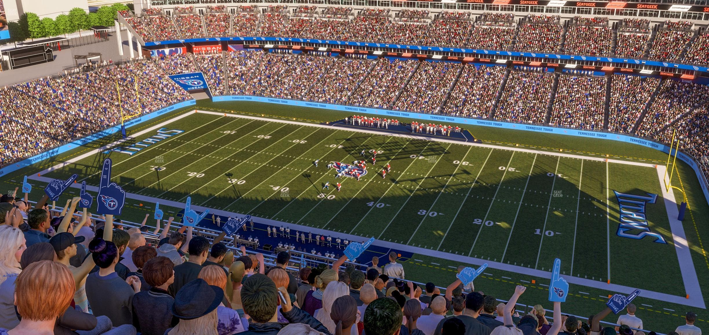 Nissan Stadium - Section Upper 332 Seat View