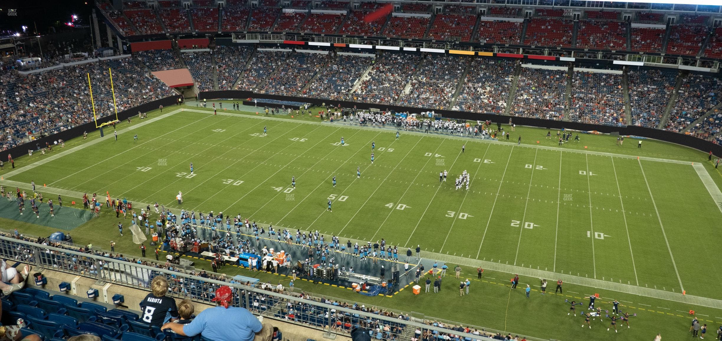 Nissan Stadium - Section Upper 333 Seat View