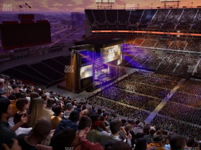 Nissan Stadium - Section Upper 333 Seat View