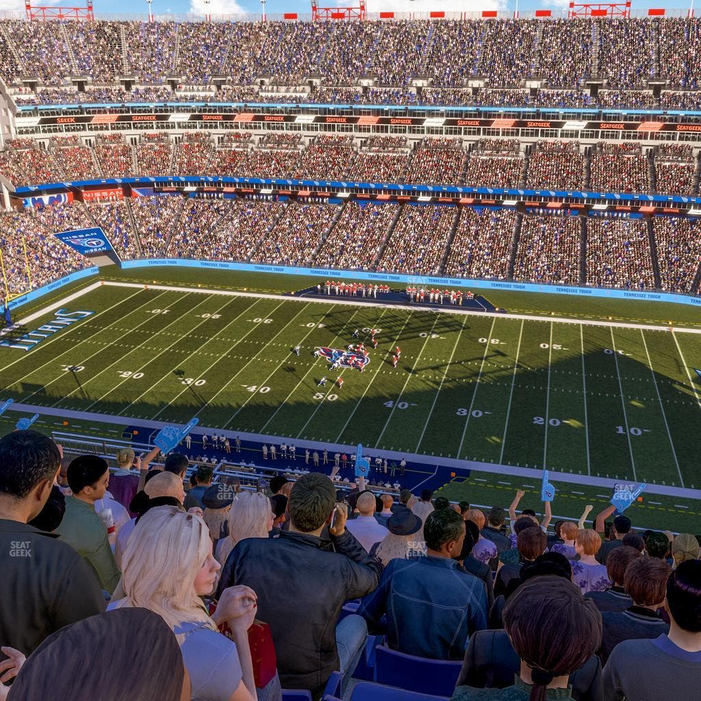 Nissan Stadium - Section Upper 333 Seat View