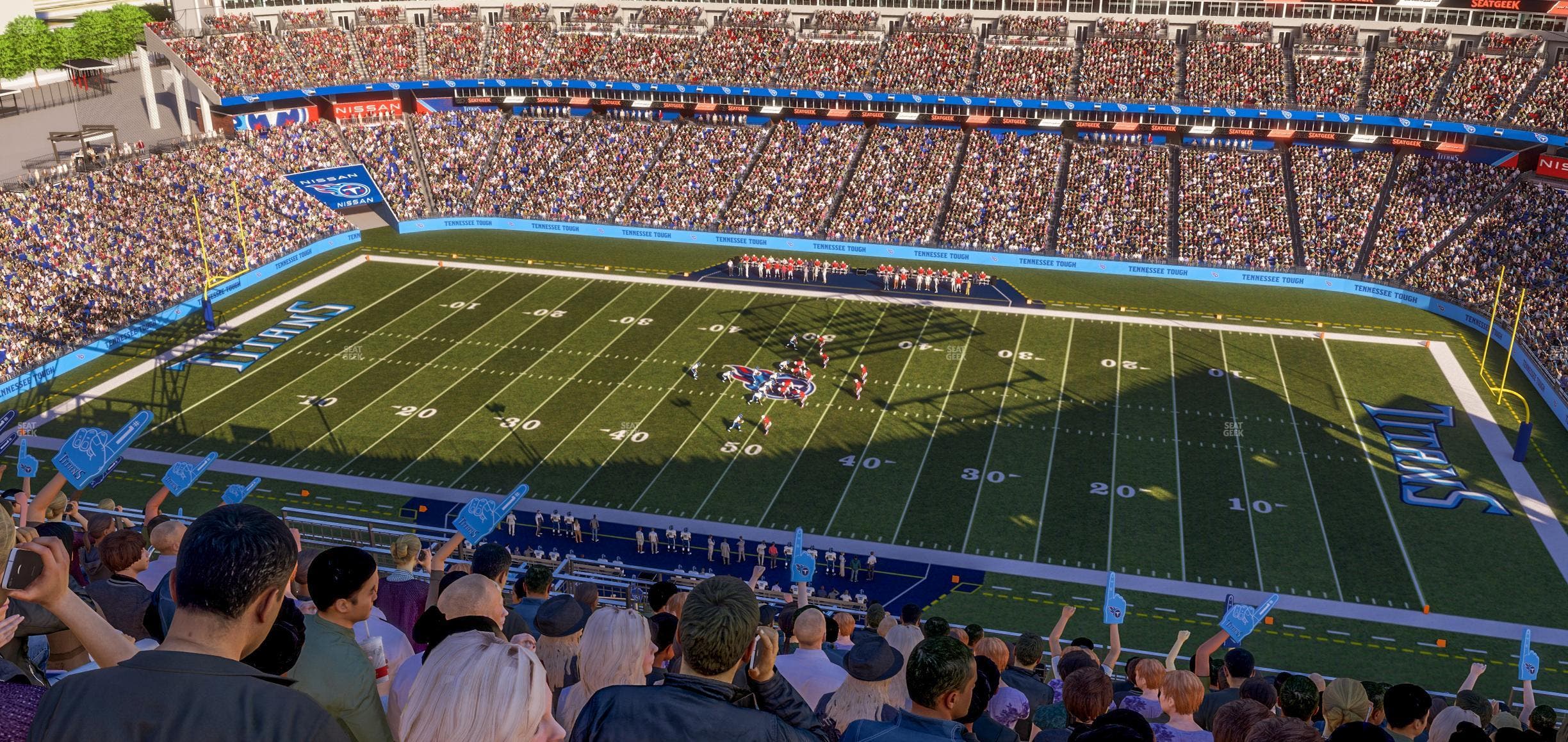 Nissan Stadium - Section Upper 333 Seat View