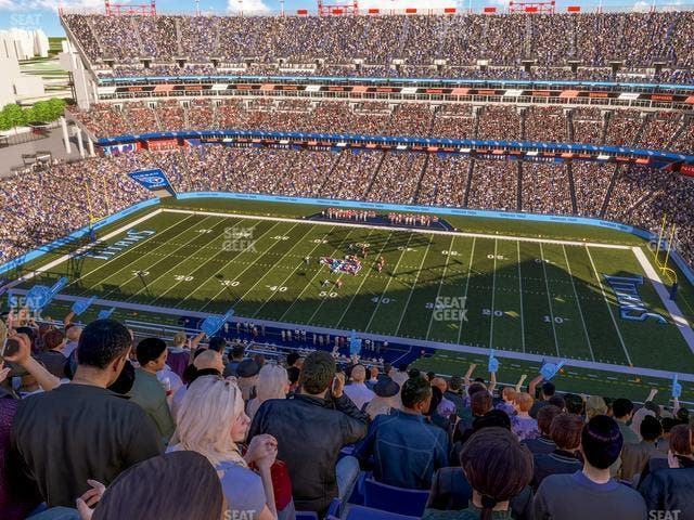 Nissan Stadium - Section Upper 333 Seat View