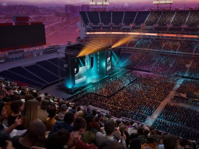Nissan Stadium - Section Upper 333 Seat View