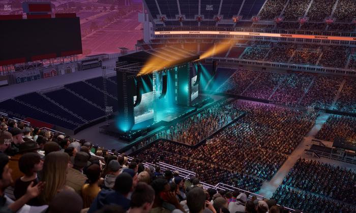 Nissan Stadium - Section Upper 333 Seat View