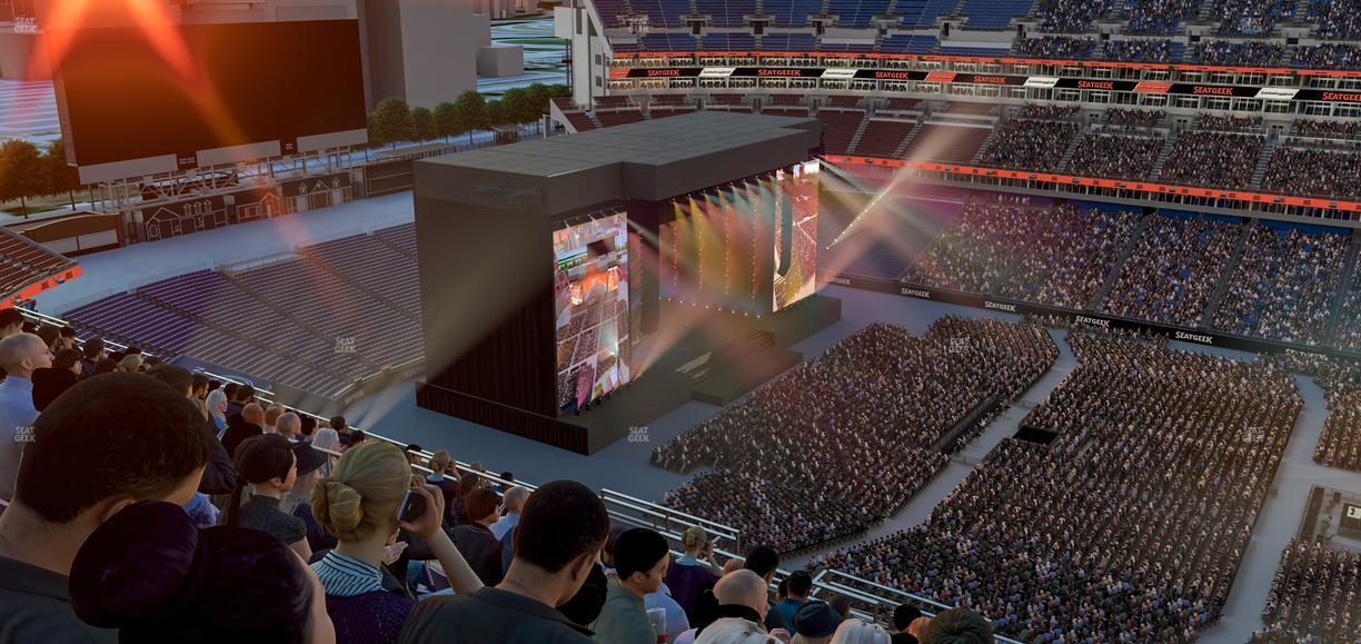 Nissan Stadium - Section Upper 333 Seat View