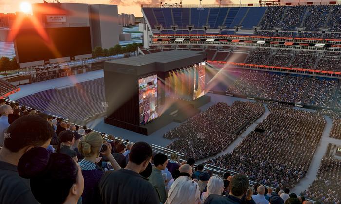 Nissan Stadium - Section Upper 333 Seat View