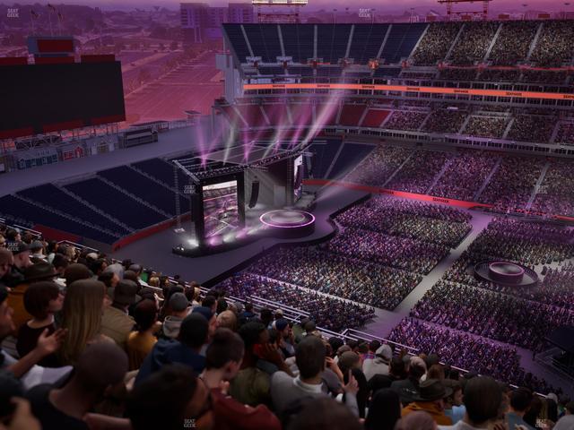 Nissan Stadium - Section Upper 333 Seat View