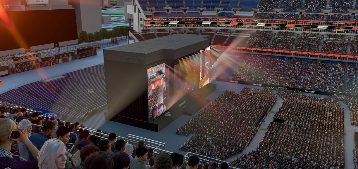 Nissan Stadium - Section Upper 334 Seat View