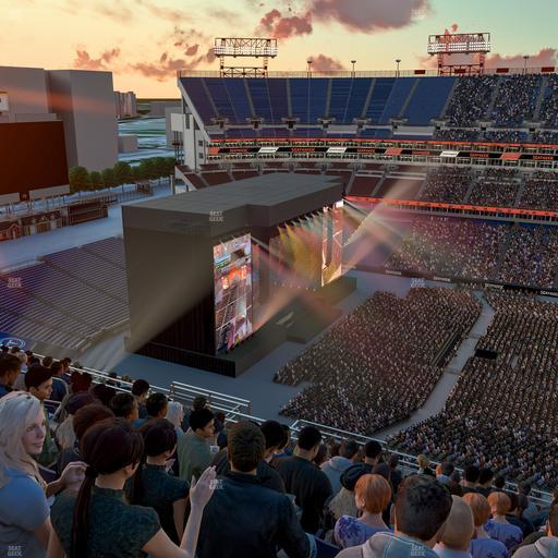 Nissan Stadium - Section Upper 334 Seat View