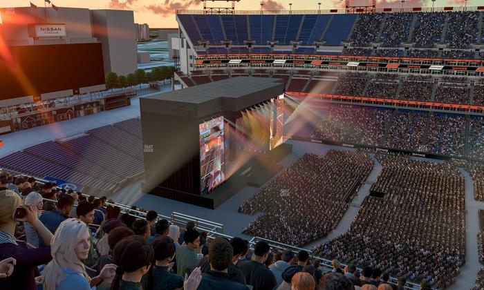 Nissan Stadium - Section Upper 334 Seat View