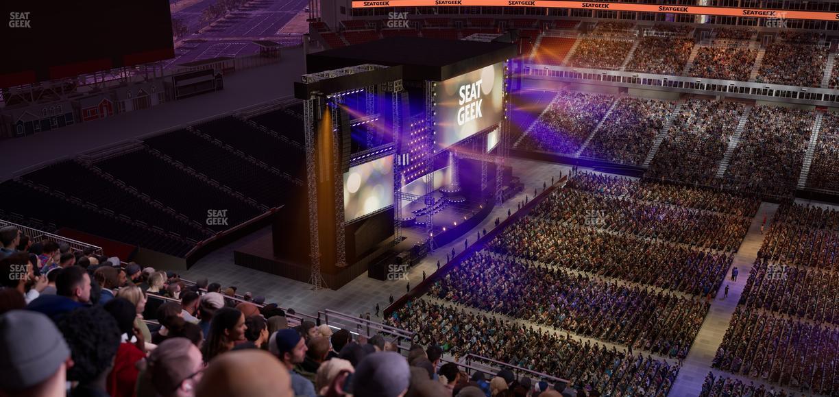 Nissan Stadium - Section Upper 334 Seat View