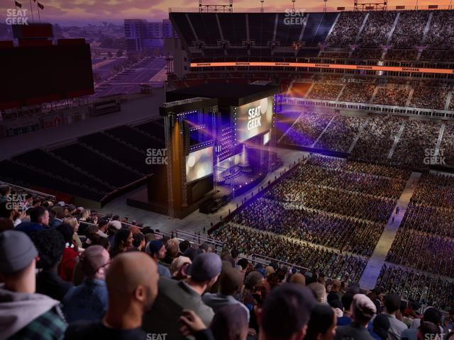 Nissan Stadium - Section Upper 334 Seat View