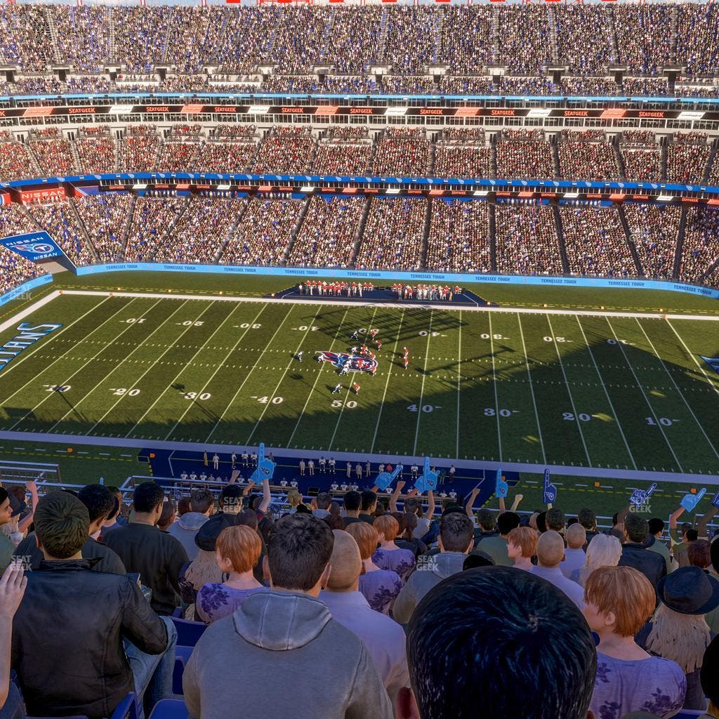 Nissan Stadium - Section Upper 334 Seat View