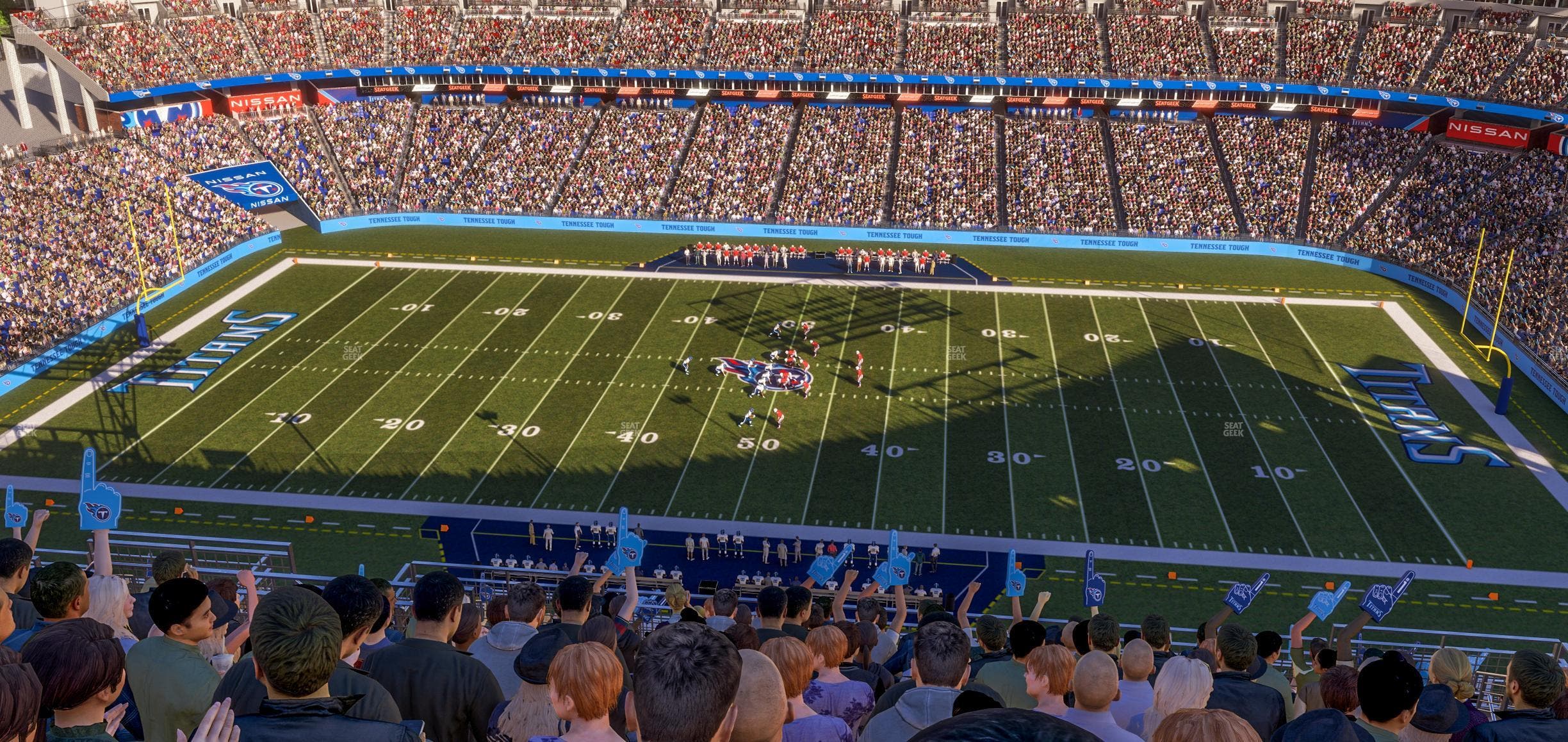 Nissan Stadium - Section Upper 334 Seat View
