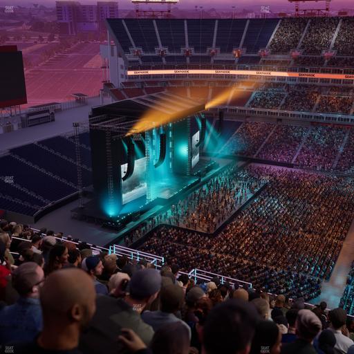 Nissan Stadium - Section Upper 334 Seat View