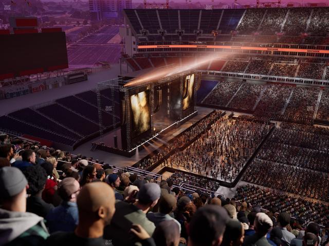 Nissan Stadium - Section Upper 334 Seat View