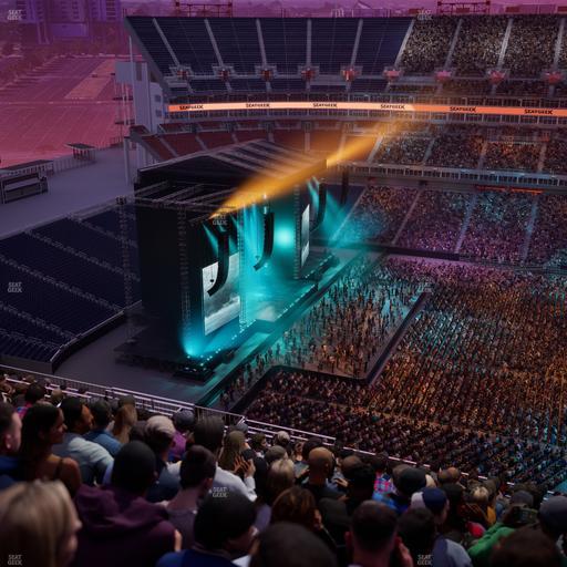Nissan Stadium - Section Upper 335 Seat View