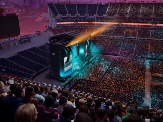 Nissan Stadium - Section Upper 335 Seat View