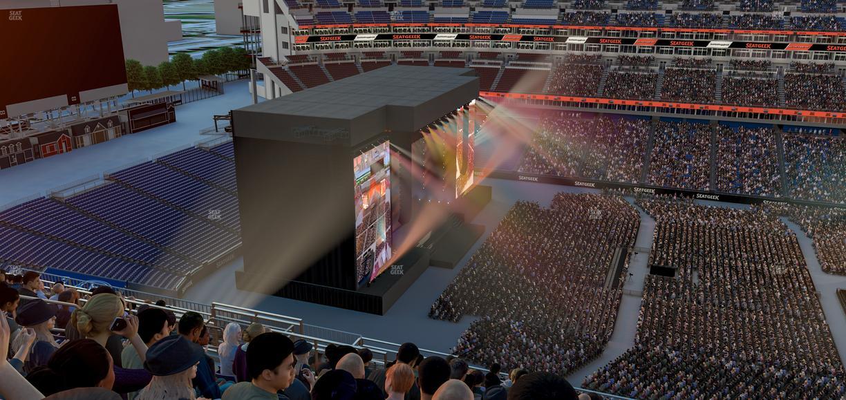 Nissan Stadium - Section Upper 335 Seat View